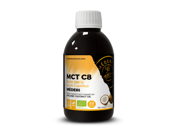MCT C8 PURE 100% ÁCIDO CAPRÍLICO MÉDERI
