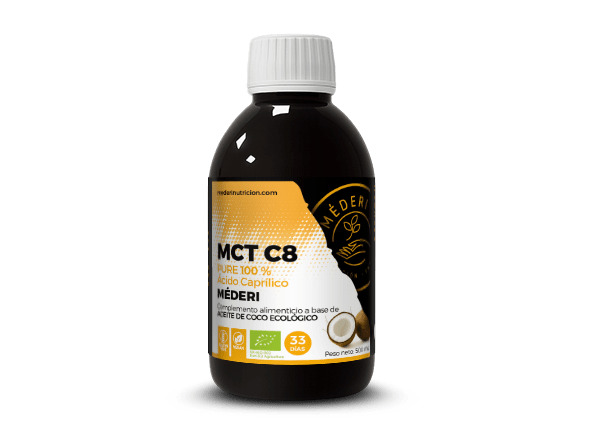 MCT C8 PURE 100% Ácido Caprílico MÉDERI (500 ml)